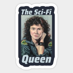 The Sci-Fi Queen Sticker